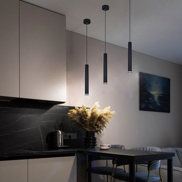 Подвесной светильник  16031-0.9-001IL LED5W BK Reluce