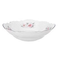 Набор салатников 19см.6шт."Роза серая платина 5396021" Bernadotte