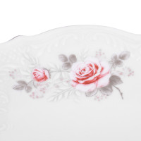 Набор салатников 19см.6шт."Роза серая платина 5396021" Bernadotte