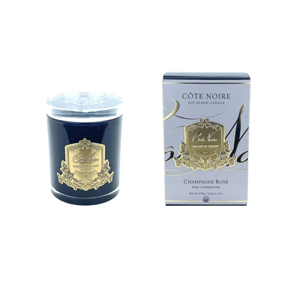 Свеча 450гр.100ч."Champagne Rose" Côte Noire