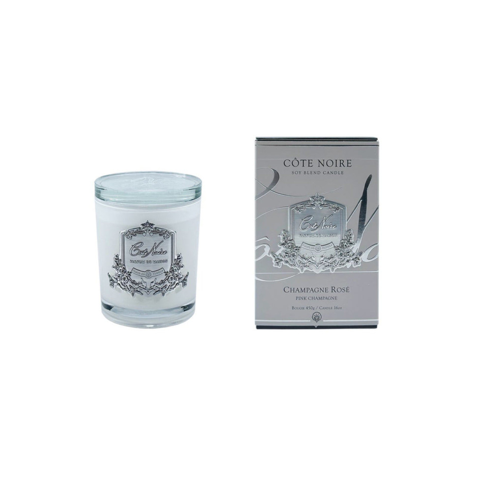 Свеча 450гр.100ч."Champagne Rose" Côte Noire