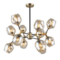 Потолочная люстра Omnilux Pozzallo OML-93407-12 Потолочная люстра Omnilux Pozzallo OML-93407-12