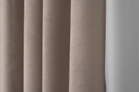 Портьера Silky 275х260см димаут бежевая