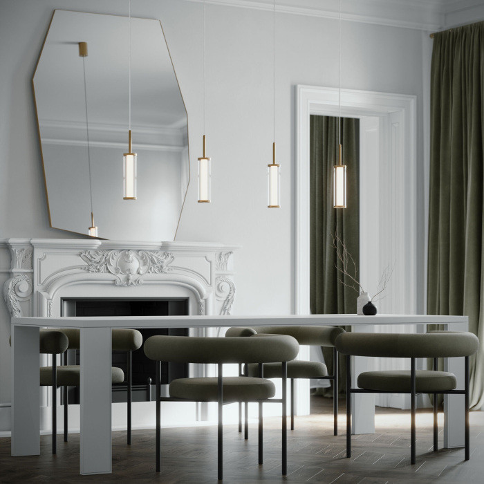 Подвесной светильник Stark 50386/1 LED латунь Eurosvet