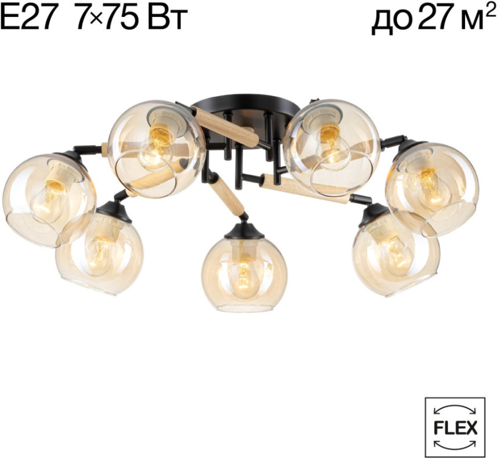 Потолочная люстра Tika CL133171 Citilux