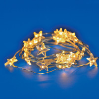 Гирлянда ULD ULD-S1900-020/STB/2AA WARM WHITE IP20 STARS MINI Uniel