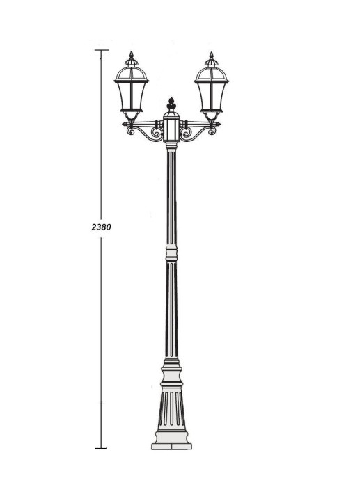 Наземный фонарь  95209LA Gb Oasis Light