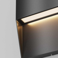 Уличный настенный светодиодный светильник Maytoni Mane O047SL-L3B3K Уличный настенный светодиодный светильник Maytoni Mane O047SL-L3B3K