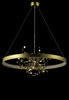 Подвесная люстра Crystal Lux GARDEN SPLED+4 D800 GOLD Подвесная люстра Crystal Lux GARDEN SPLED+4 D800 GOLD