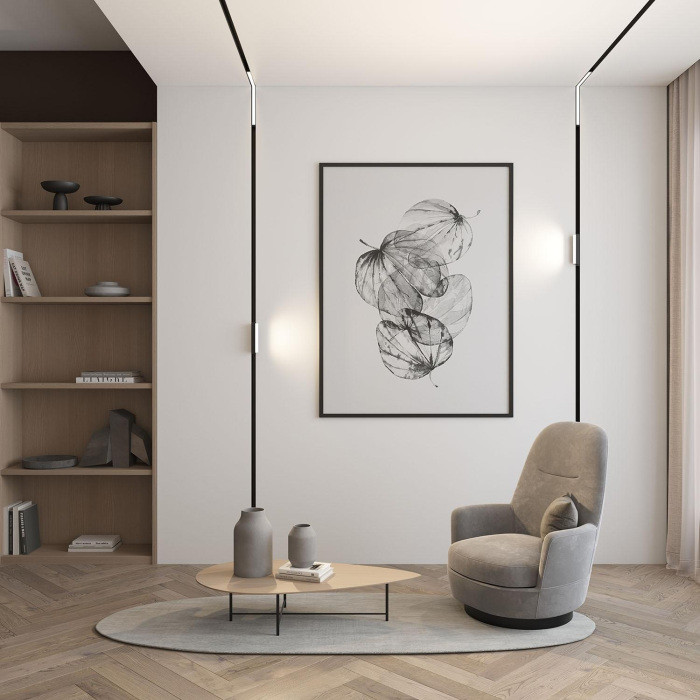 Трековый светильник SMART LINEAR DK8015-BK Denkirs