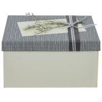 Набор из 3-х коробок подарочных, L19 W26 H15 см, 2в.