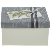 Набор из 3-х коробок подарочных, L19 W26 H15 см, 2в.