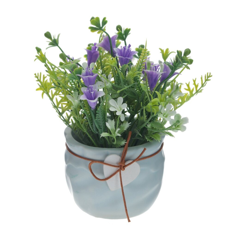 Цветочная композиция, L11 W11 H18 см, 4в.