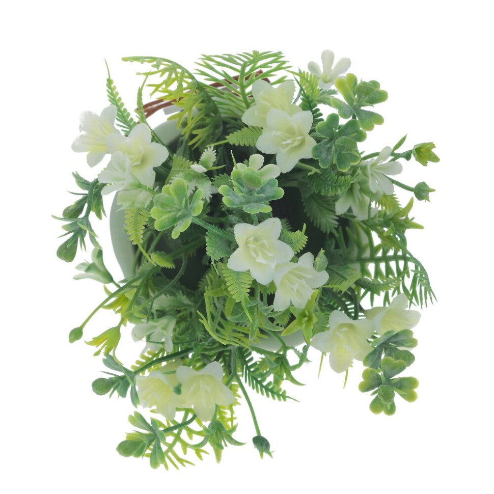 Цветочная композиция, L11 W11 H18 см, 4в.