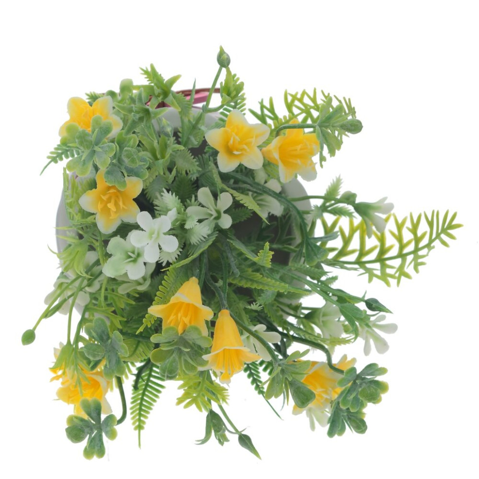 Цветочная композиция, L11 W11 H18 см, 4в.