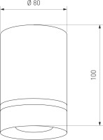 Точечный светильник Topper DLR021 Elektrostandard