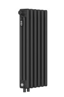 Стальной трубчатый радиатор Kohr Heim 3057/06 секций H01 с нижним подключением черный