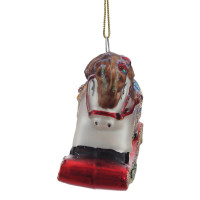 Украшение новогоднее "Лошадка", L7 W3 H6 см