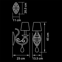 Бра Osgona Ricerco 693612 Бра Osgona Ricerco 693612