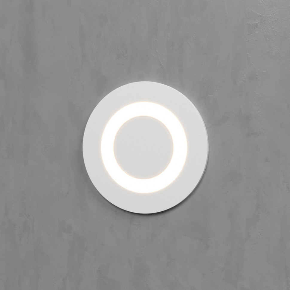 Встраиваемый светильник уличный Step 4 MRL LED 1107 белый Elektrostandard