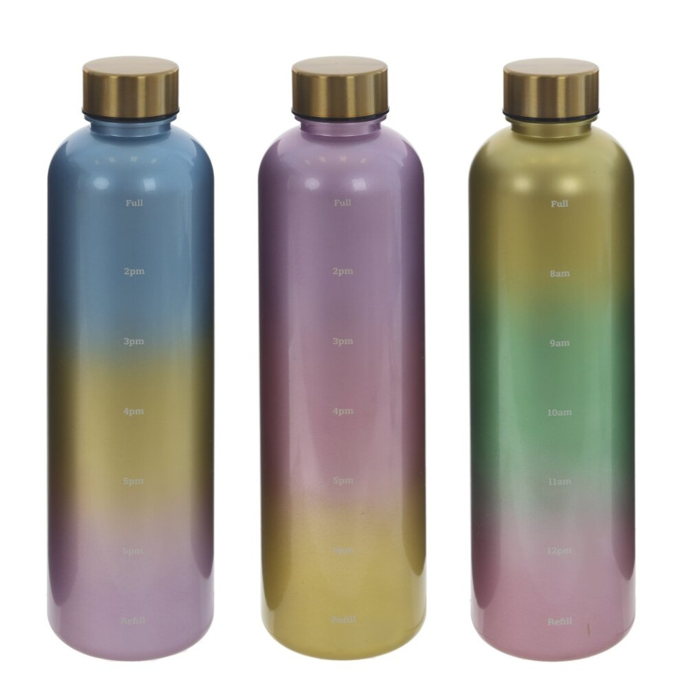 Бутылка, 1000 мл, L7,5 W7,5 H28,5 см, 3в.