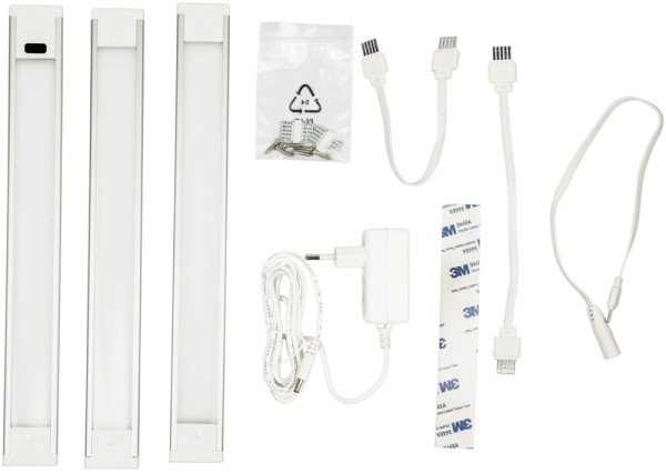 Точечный светильник  ULM-F44-3x3W/4500K/DIM SENSOR IP20 SILVER Uniel