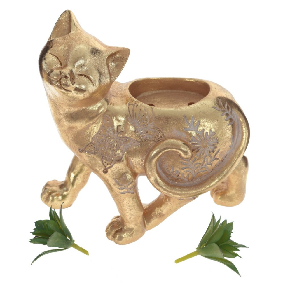 Фигурка декоративная "Кошка", L18 W9 H19,5 см