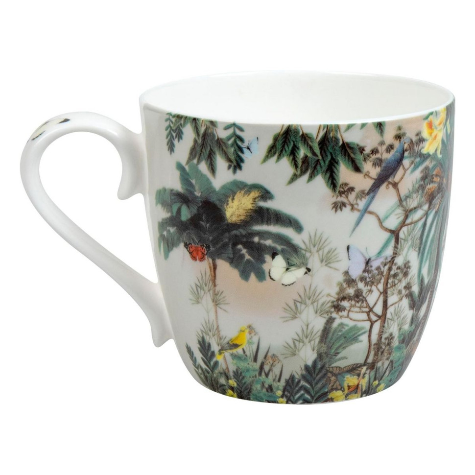 Кружка 425мл."Jungle heritage by Binny Talib" зелёная