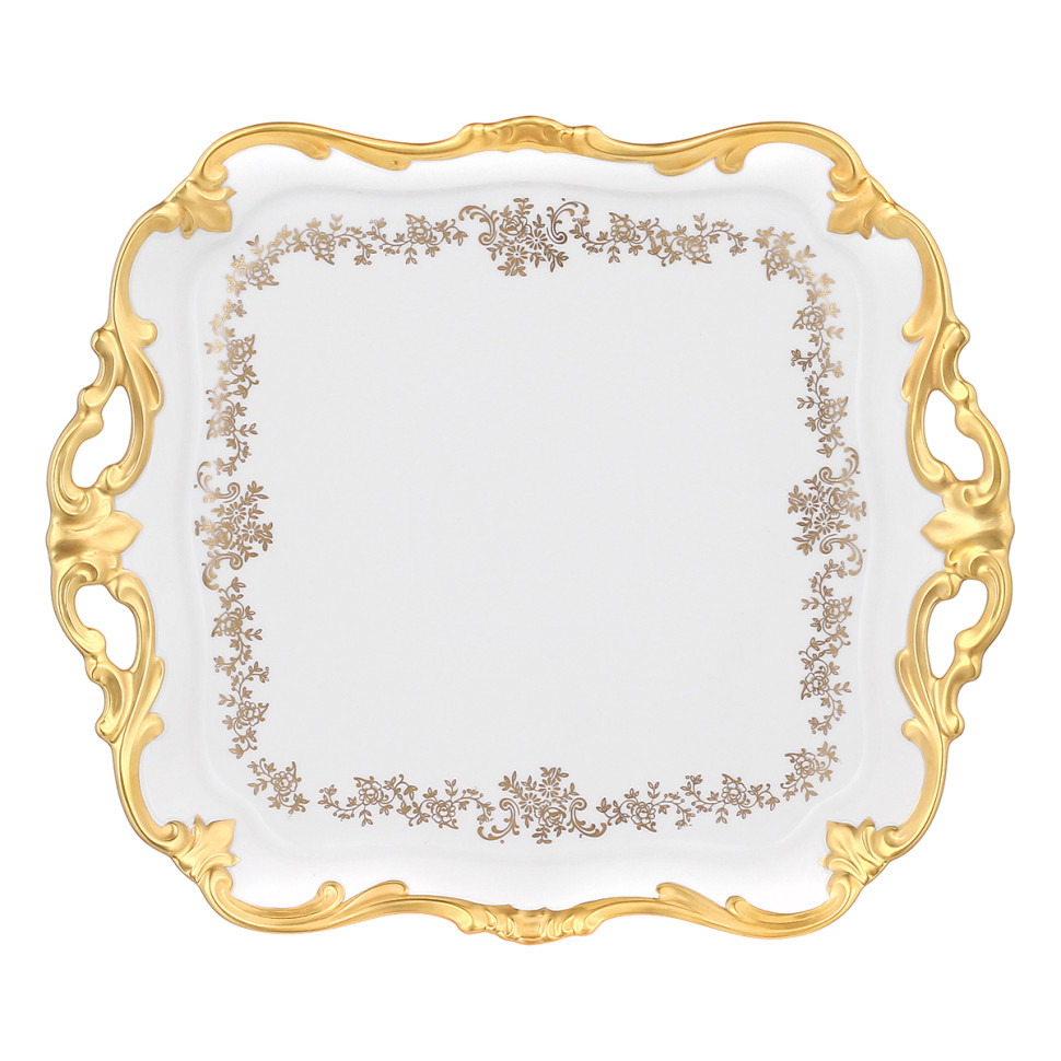 Блюдо квадратное 30см."Кастэл"