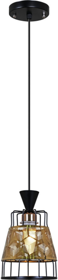 Подвесной светильник  02511-0.9-01 BK Reluce