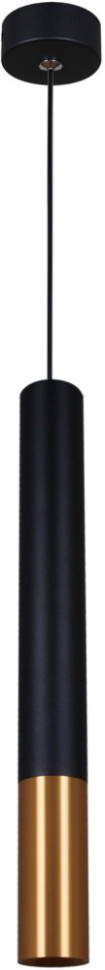 Подвесной светильник  16032-0.9-001IL LED5W BK+GD Reluce