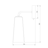 Бра Eurosvet Omber 70137/1 хром
