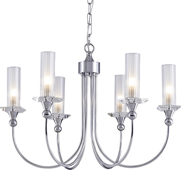 Подвесная люстра 4580 4586/С chrome Newport