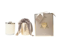 Свеча 600гр.100ч."Herringbone Candles" кремовый Côte Noire