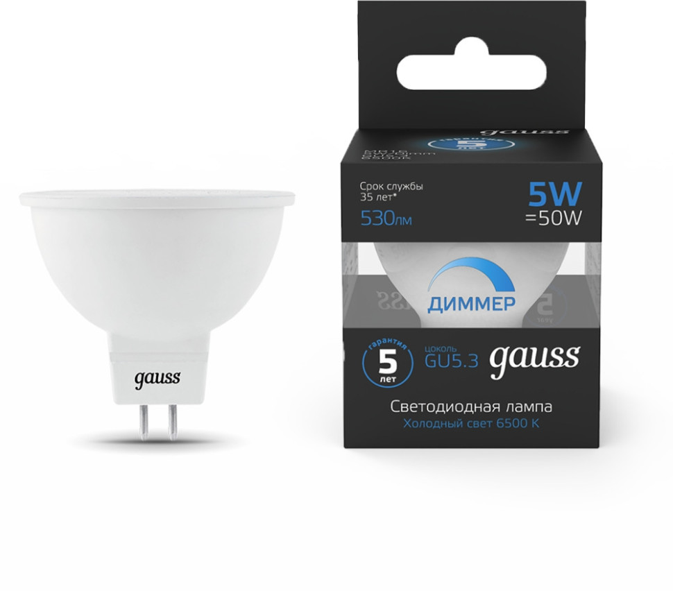 Лампочка светодиодная  101505305 Gauss