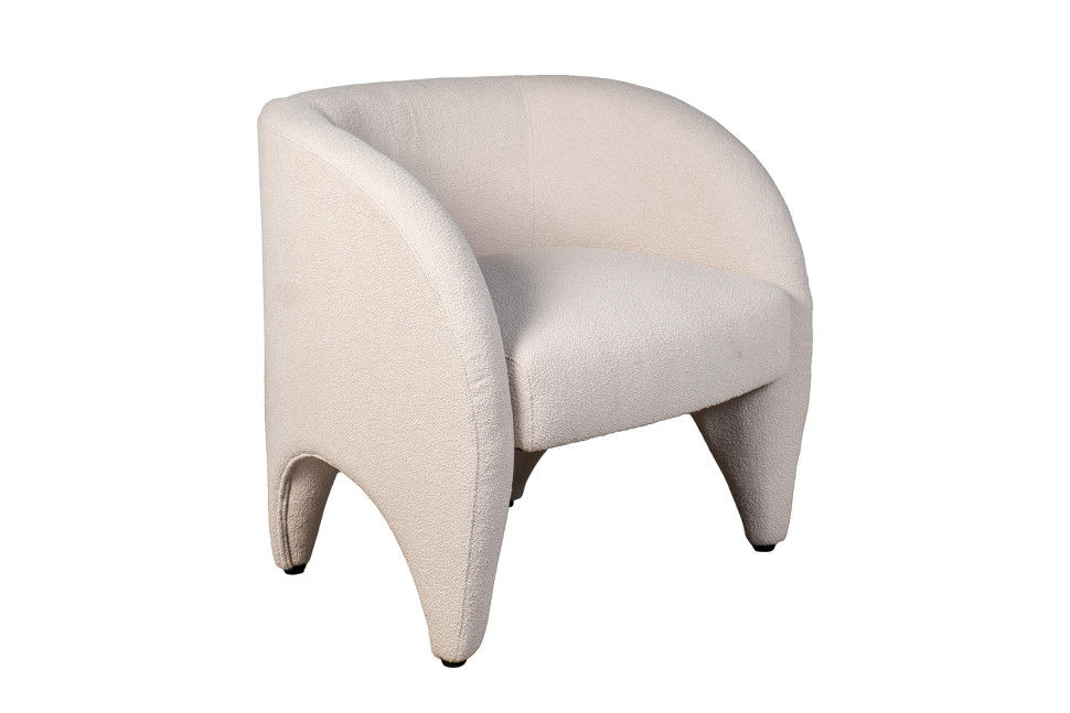 Кресло букле бежевое