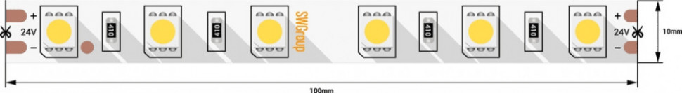 Светодиодная лента SWG560-24-14.4-WW-M SWG