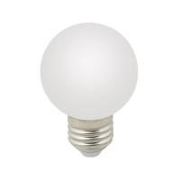 Лампочка светодиодная  LED-G60-3W/6000K/E27/FR/С Volpe