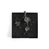 Подставка для салфеток Michael Aram "Black Orchid", 18x16,5см