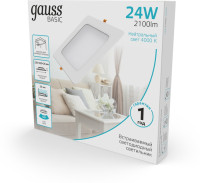Точечный светильник Downlight 9031520224 Gauss Точечный светильник Downlight 9031520224 Gauss