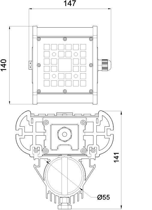 Уличный консольный светильник Галеон 11 CB-C0323039 Светон