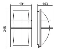 Настенный светильник уличный Sidney 1847A Gr Oasis Light Настенный светильник уличный Sidney 1847A Gr Oasis Light