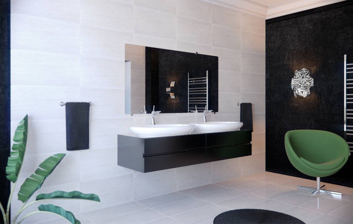 Настенный светильник Rumba Rumba W1070.2 chrome Lucia Tucci