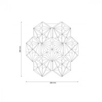 Настенный светильник Rumba Rumba W1070.2 chrome Lucia Tucci