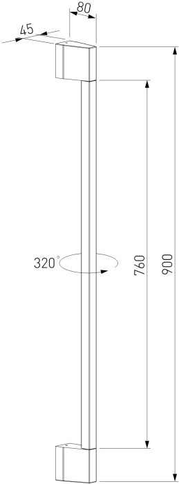 Настенный светильник уличный Argos 35122/D Elektrostandard