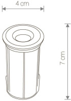 Грунтовый светильник Picco Led 9106 Nowodvorski Грунтовый светильник Picco Led 9106 Nowodvorski