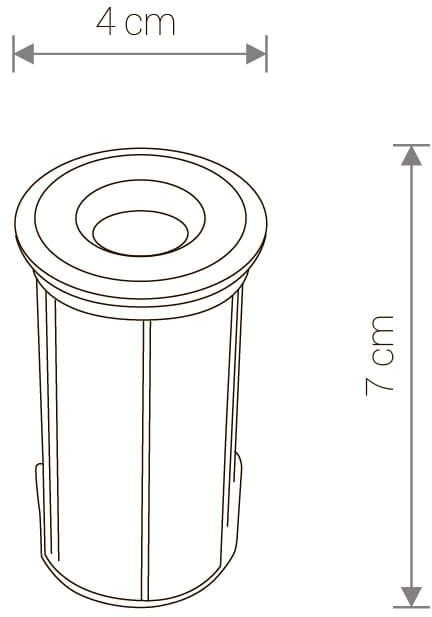Грунтовый светильник Picco Led 9106 Nowodvorski