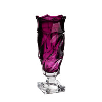 Ваза для цветов н/н 38cм."Flamenco" фиолетовая