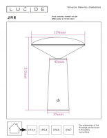Уличный светодиодный светильник Lucide Jive 02807/04/30