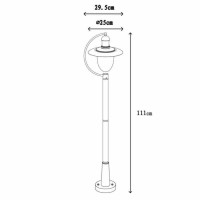 Уличный светильник Lucide Aruba 11873/01/30 Уличный светильник Lucide Aruba 11873/01/30